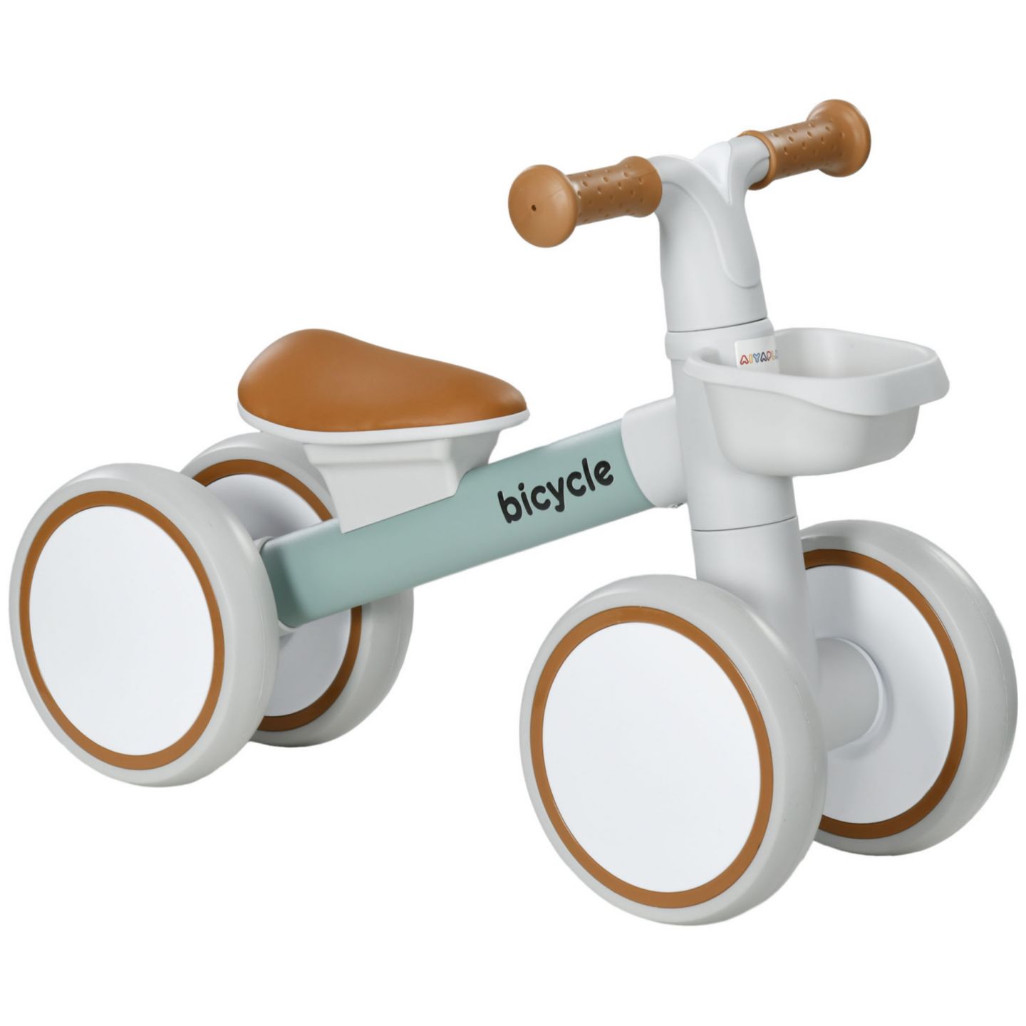 Детский беговел Streamdale Furniture 1-3 лет с регулируемым сиденьем, зелёный — фото 1