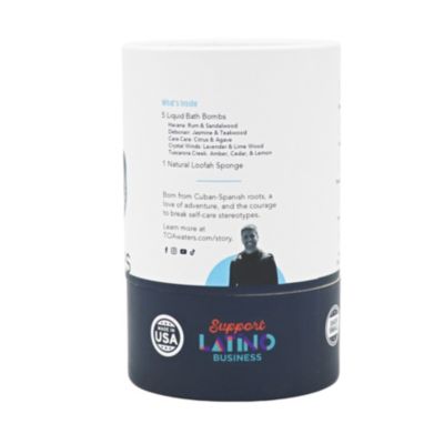 - Liquid Bath Bombs and Loofah Sponge Gift Set