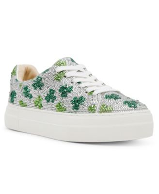 Betsey Johnson Women's Sidny Lace-Up Platform Sneakers