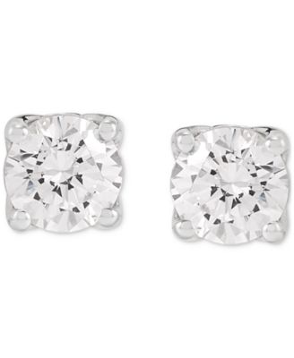 IGI Certified Lab Grown Diamond Stud Earrings (1/2 ct. t.w.) in 14k White Gold or 14k Gold