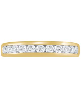 Certified Lab Grown Diamond Channel-Set Band (1/2 ct. t.w.) in 14k Gold