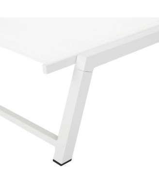 Streamdale Myers Adjustable Mesh Chaise Lounge For Poolside And Patio Comfort