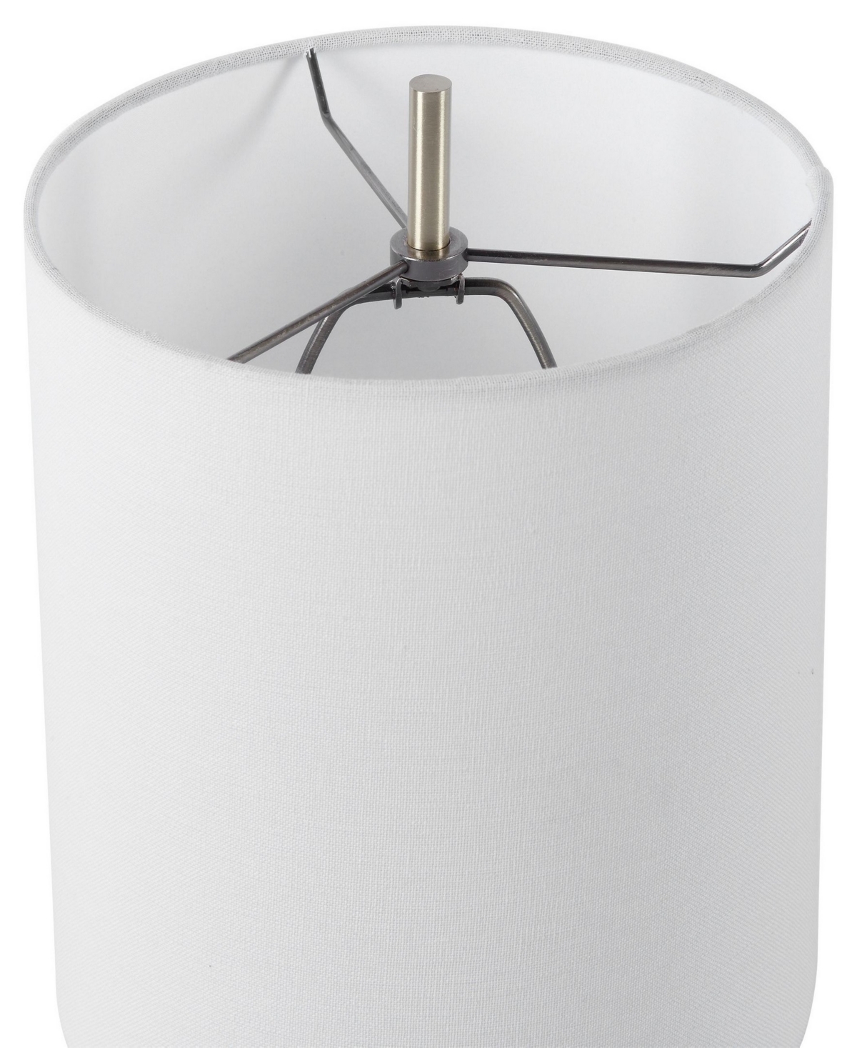 Uttermost 20" Metal Eloise Table Lamp In White