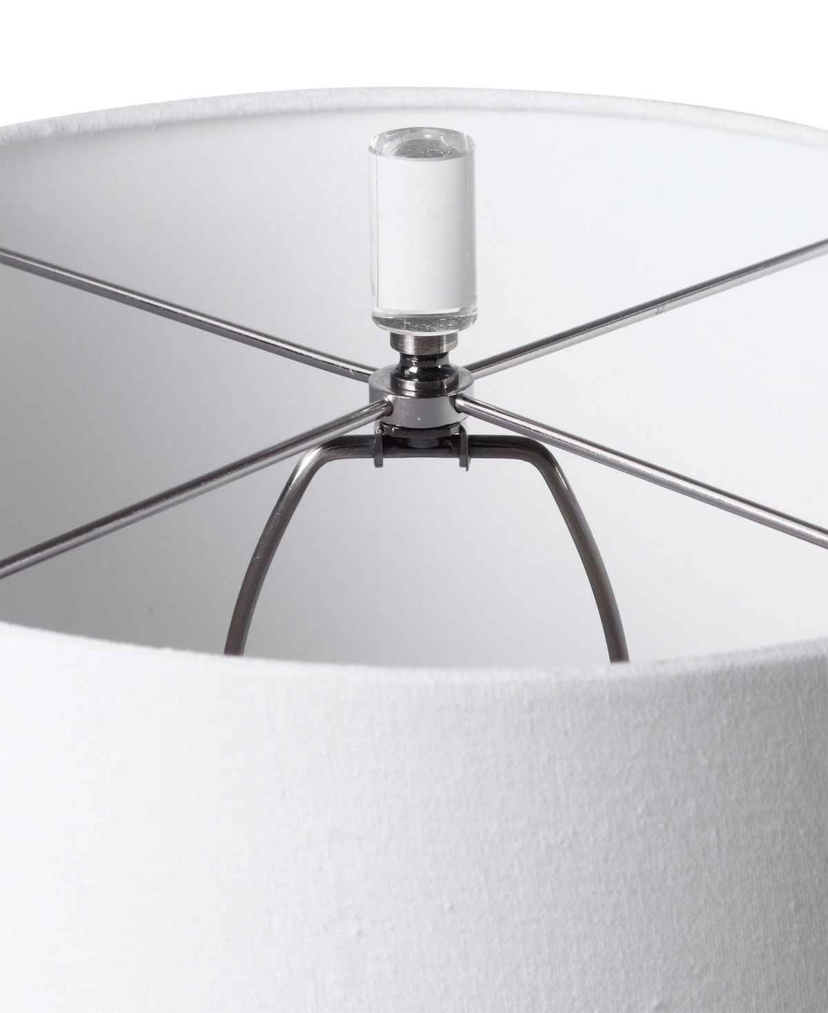 Uttermost 26" Ceramic Sinclair Table Lamp In White