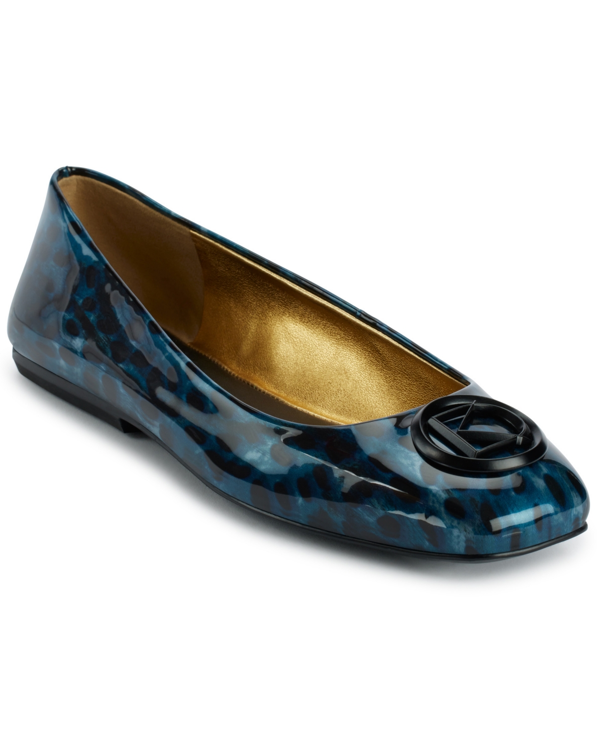Donna Karan Kylee Ballet Flat In Blue