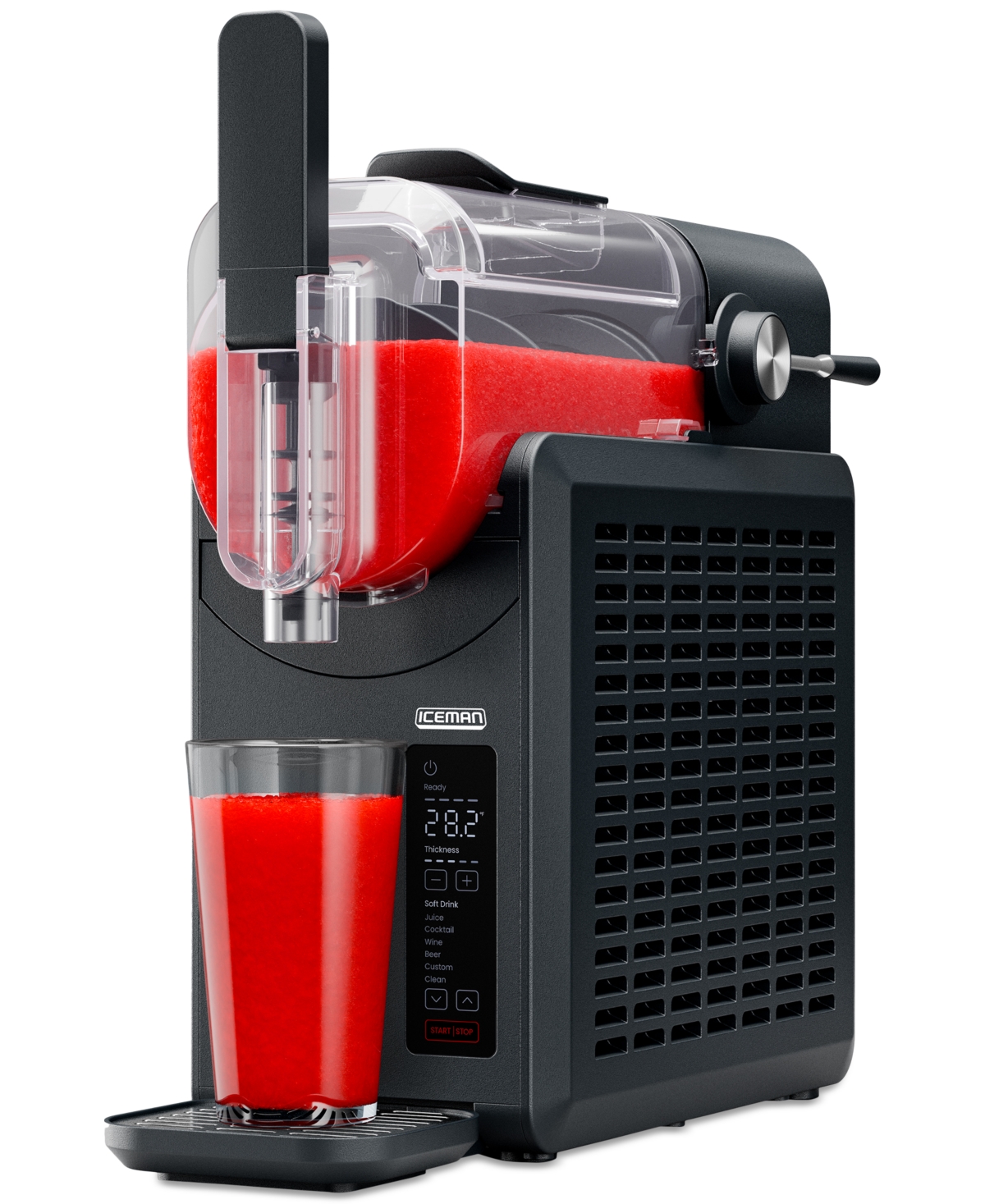 Chefman Slush-ease 1.5l Slushy Maker With Customizable Thickness In Black