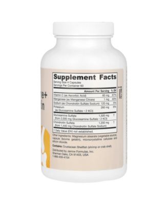 Glucosamine + Chondroitin  -  240 Capsules