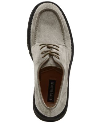 Steve Madden Men's Cazzu Moc-Toe Oxford Dress Shoe - Macy's