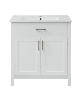  Compact 30" Bathroom Vanity with Ample Storage