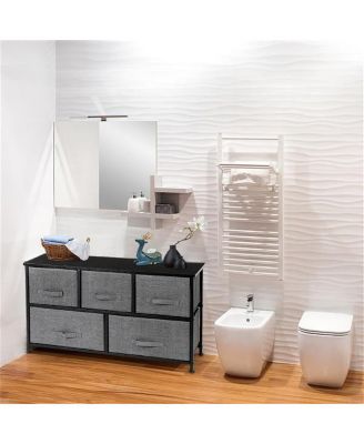 2-Tier Wide Closet Dresser for Stylish Storage and Organization Solutions