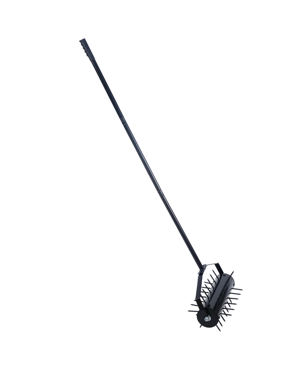 Streamdale Furniture Rolling manual lawn aerator, Home aerator lawn tool pusher, 58-inch handle push lawn aerator for lawns, yards and gardens