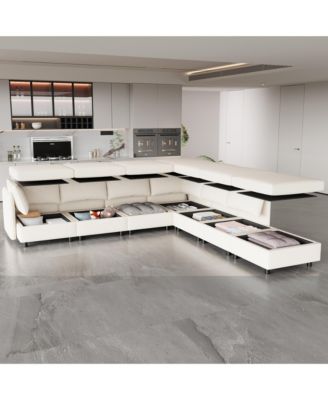 Mid-Century Loveseat with Storage