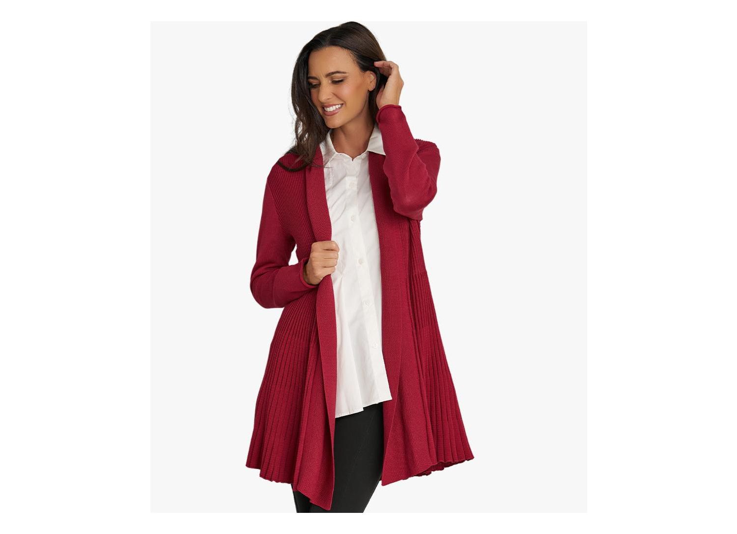 Women's Knitted A-line Go To Cardigan