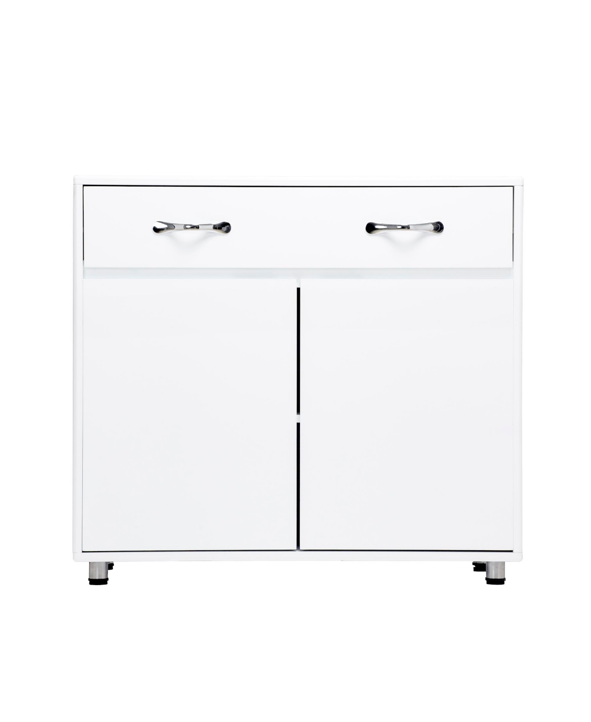Slickblue Two-Door Side Table for Stylish Storage and Functional Home Decor