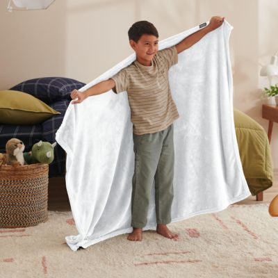 Microplush Flannel Fleece Kids Blanket, Child