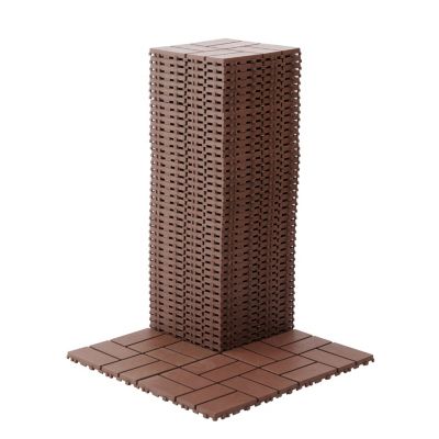 Streamdale Waterproof Interlocking Deck Tiles (44 Pc)