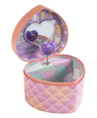 Polly Pocket Heart Musical Jewelry Box