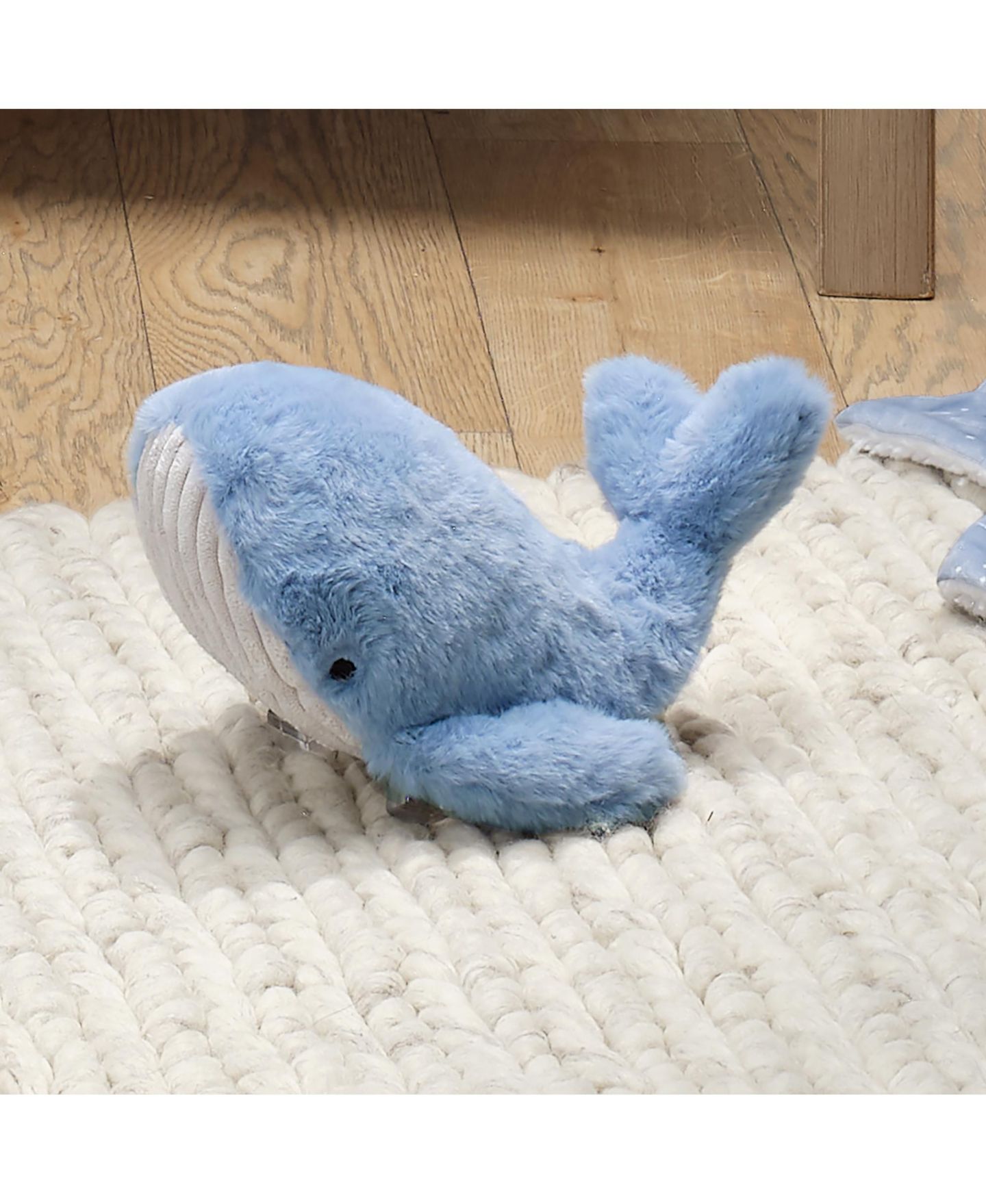 Детская мягкая игрушка Lambs & Ivy Squirt 10" x 7" Plush Whale — фото 4