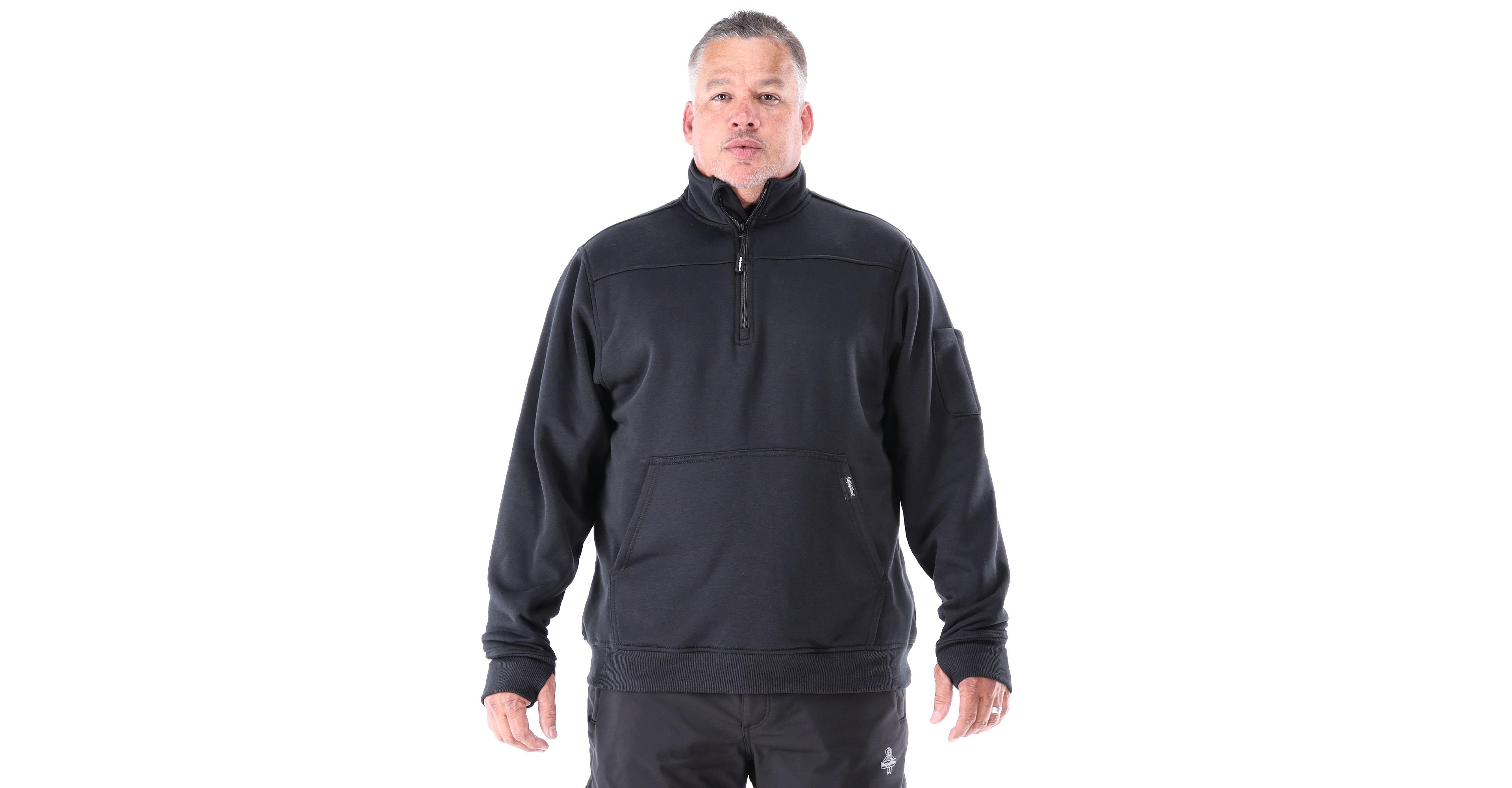 RefrigiWear Men's Quarter-Zip Sweatshirt