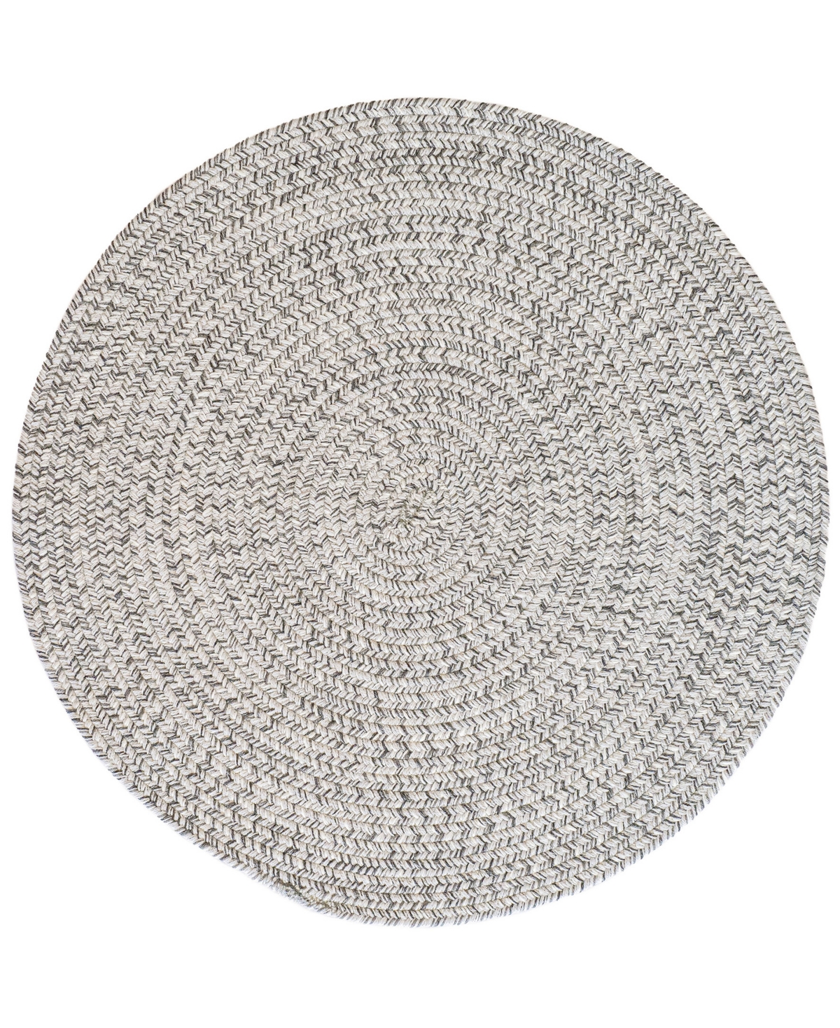 Capel Stockton 0224 5'6"x5'6" Round Area Rug In Light Gray