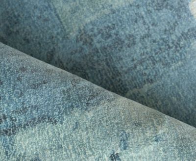 Exquisite Rugs Papyrus 6802 Area Rug, 8' X 10' In Blue
