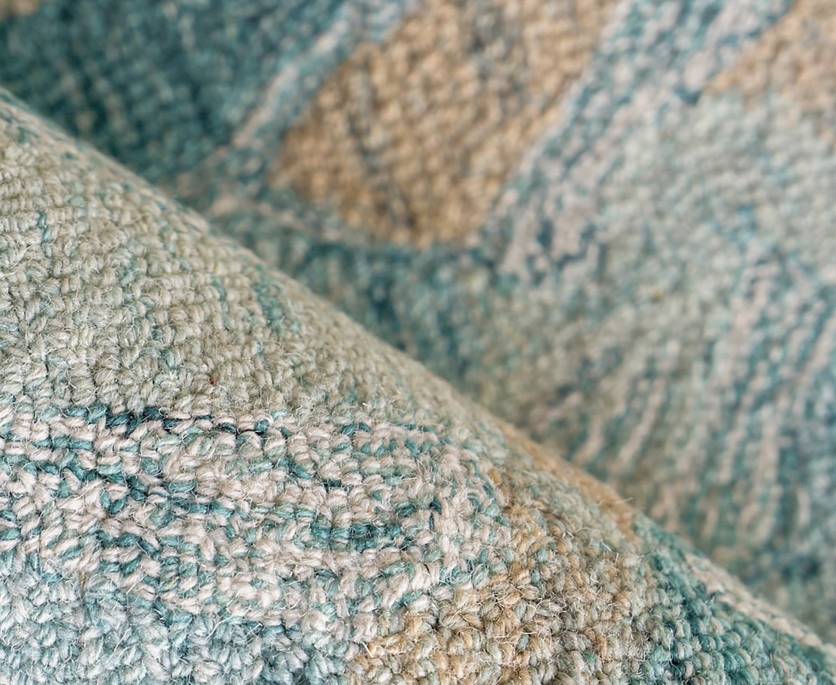 Exquisite Rugs Botanica 6809 Area Rug, 5' X 8' In Turquoise