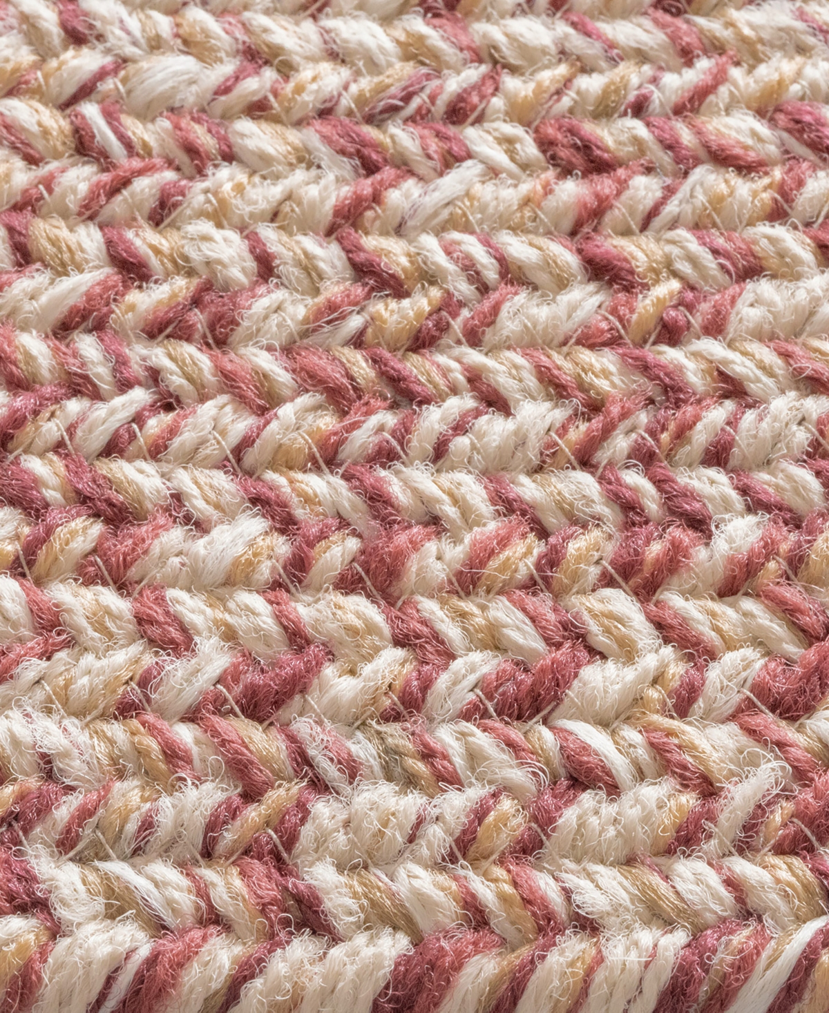 Capel Stockton 0224 5'6"x5'6" Round Area Rug In Light Red