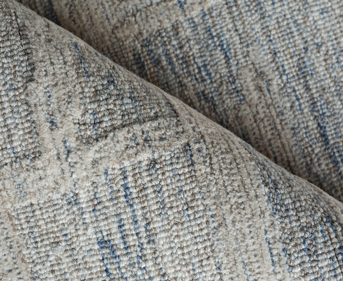 Exquisite Rugs Park City 6838 Area Rug, 8' X 10' In Blue,ivory