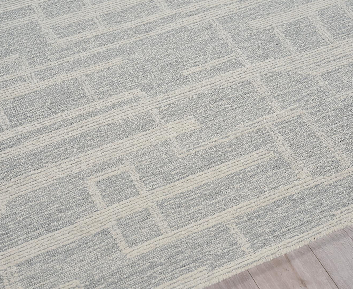 Exquisite Rugs Park City 6841 8'x10' Area Rug In Gray,ivory