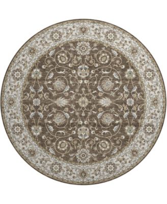 Hatay Washable HY1 8'x8' Round Area Rug