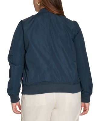 Trendy Plus Size Melanie Bomber Jacket