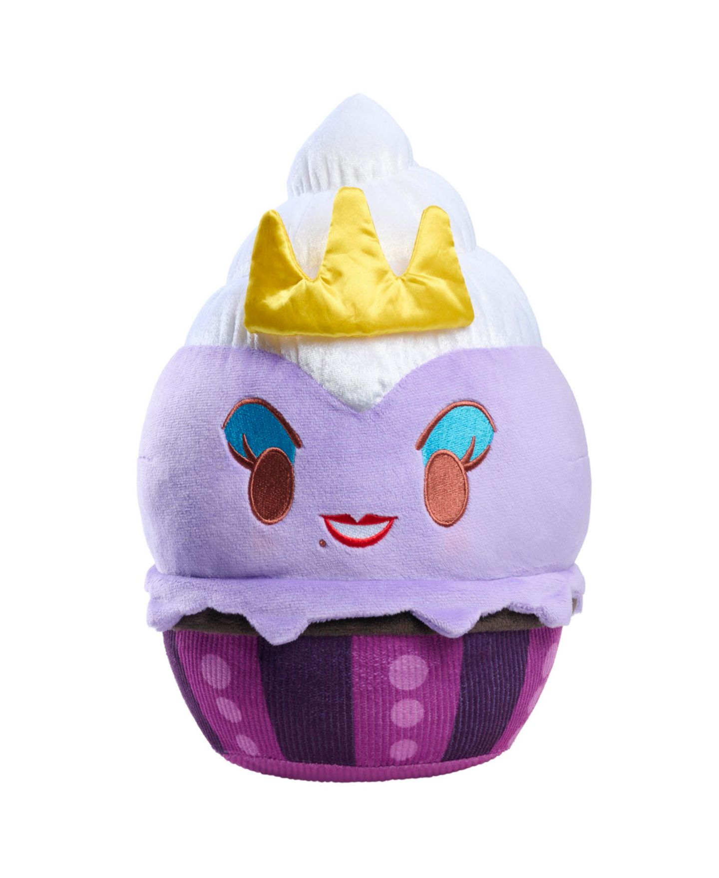Детская мягкая игрушка Disney Munchlings Squeeze-a-Munch Large Lavender Ice Cream Sundae Ursula Plush — фото 2