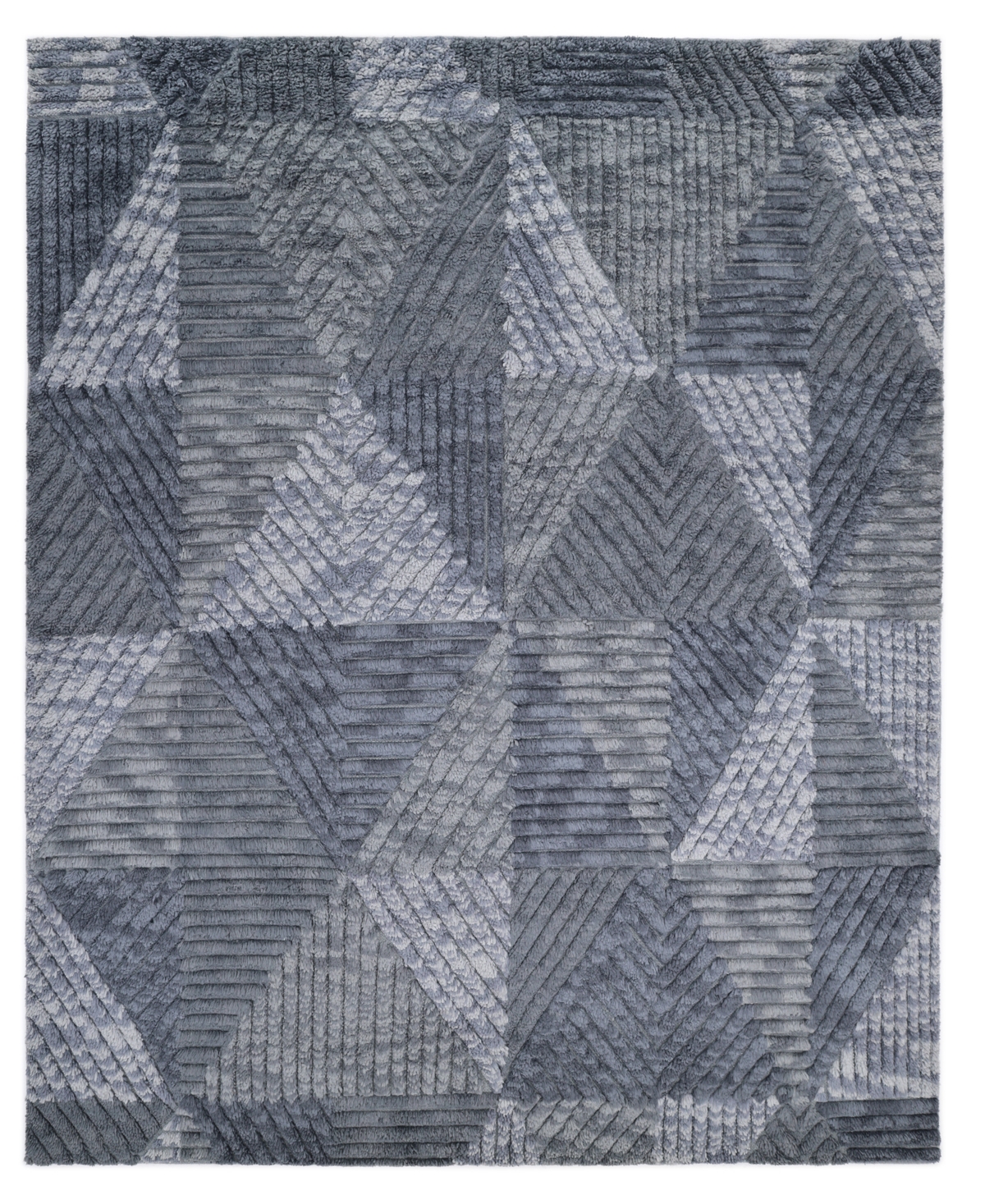 Timeless Rug Designs Erie S3398 3'x5' Area Rug In Gray