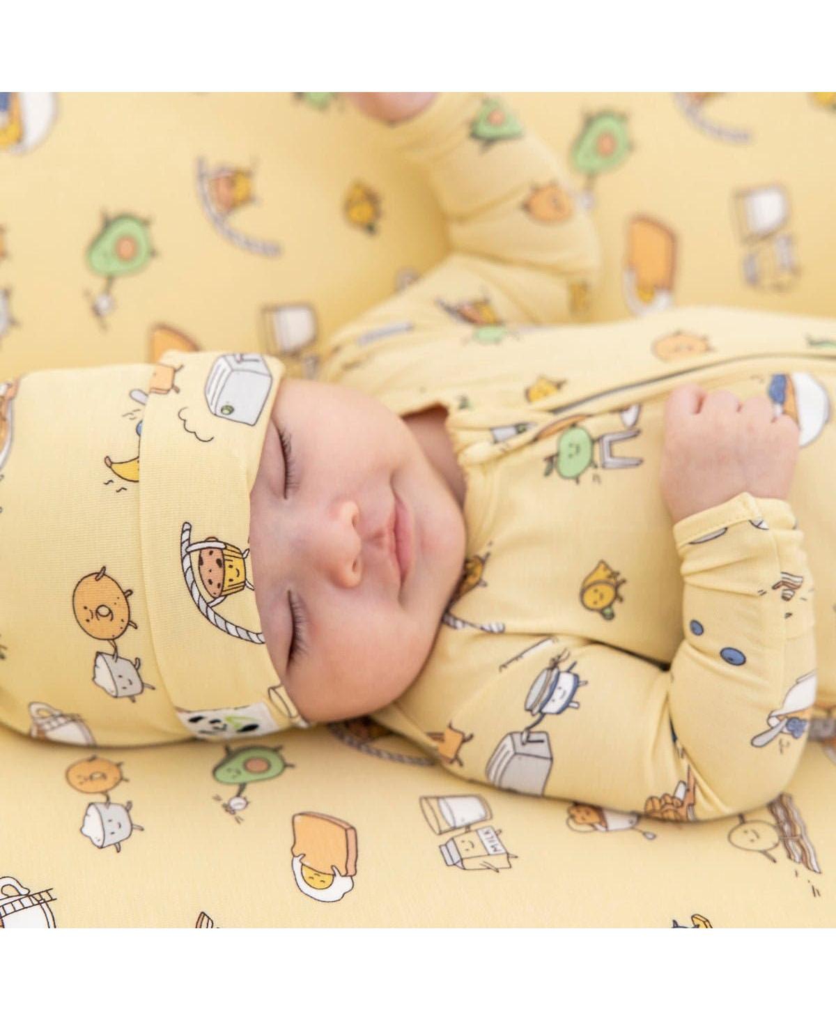 Bellabu Bear Baby Unisex BabyConvertible Footie - Love you brunches