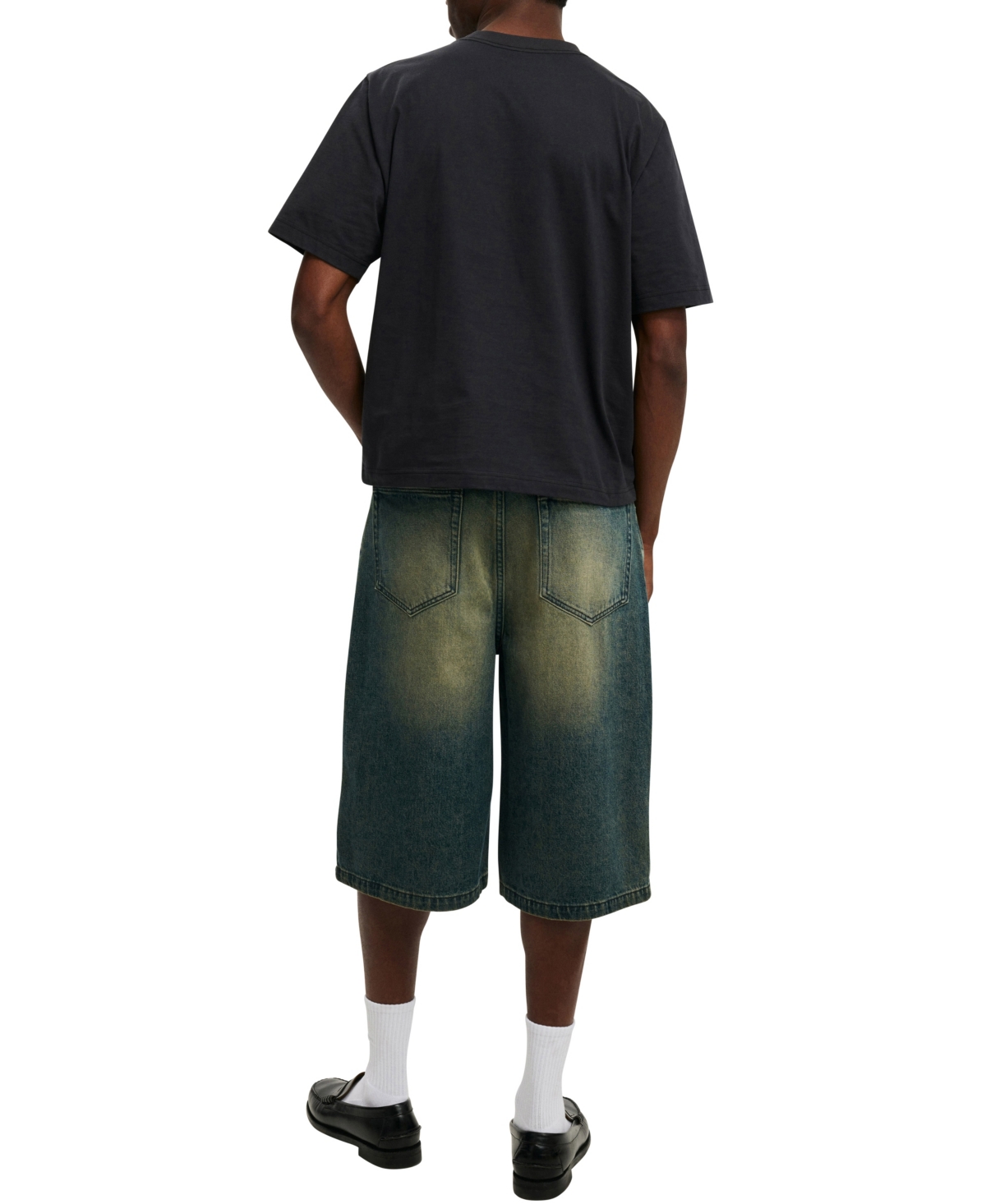 COTTON ON MEN'S SUPER BAGGY JORT SHORTS 