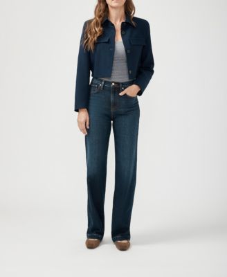 Women's Highly Desirable High Rise Trouser Leg Jeans