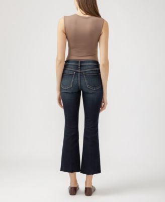 Women's Suki Mid Rise Curvy Fit Flare Jeans