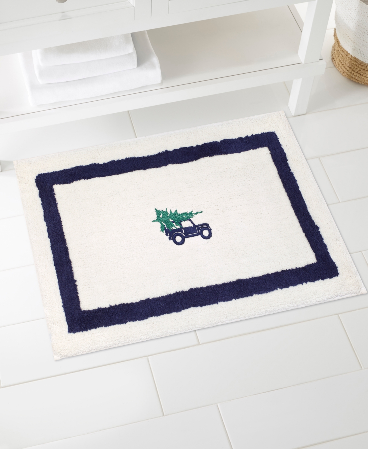 Izod Pine Trail Cotton Bath Rug, 20" X 32"