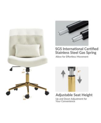 1 Pc Stainless Steel Gas Spring SGS Certified Modern Ergonomic High-Back Office Chair
