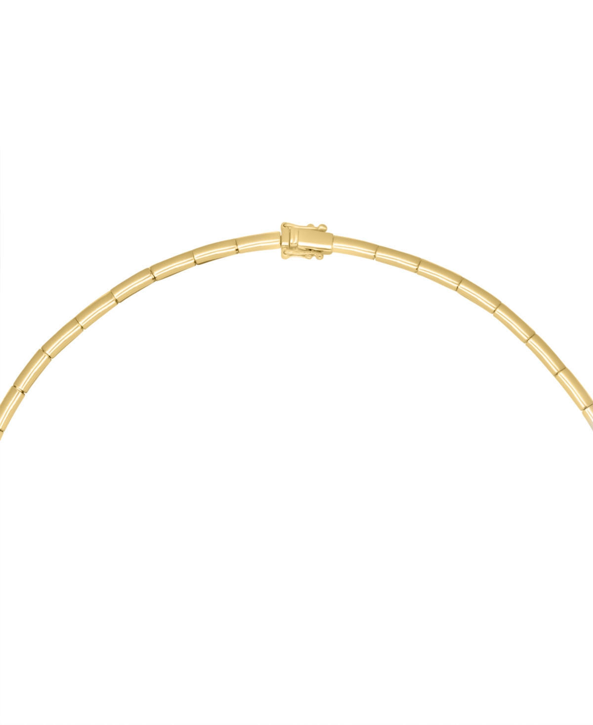 Effy Collection Effy Diamond Round & Baguette 17" Collar Necklace (4 Ct. T.w.) In 14k Gold (also Available In White In Gold