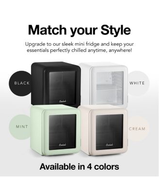 Decor 1.7 cuft Glass Beverage Cooler