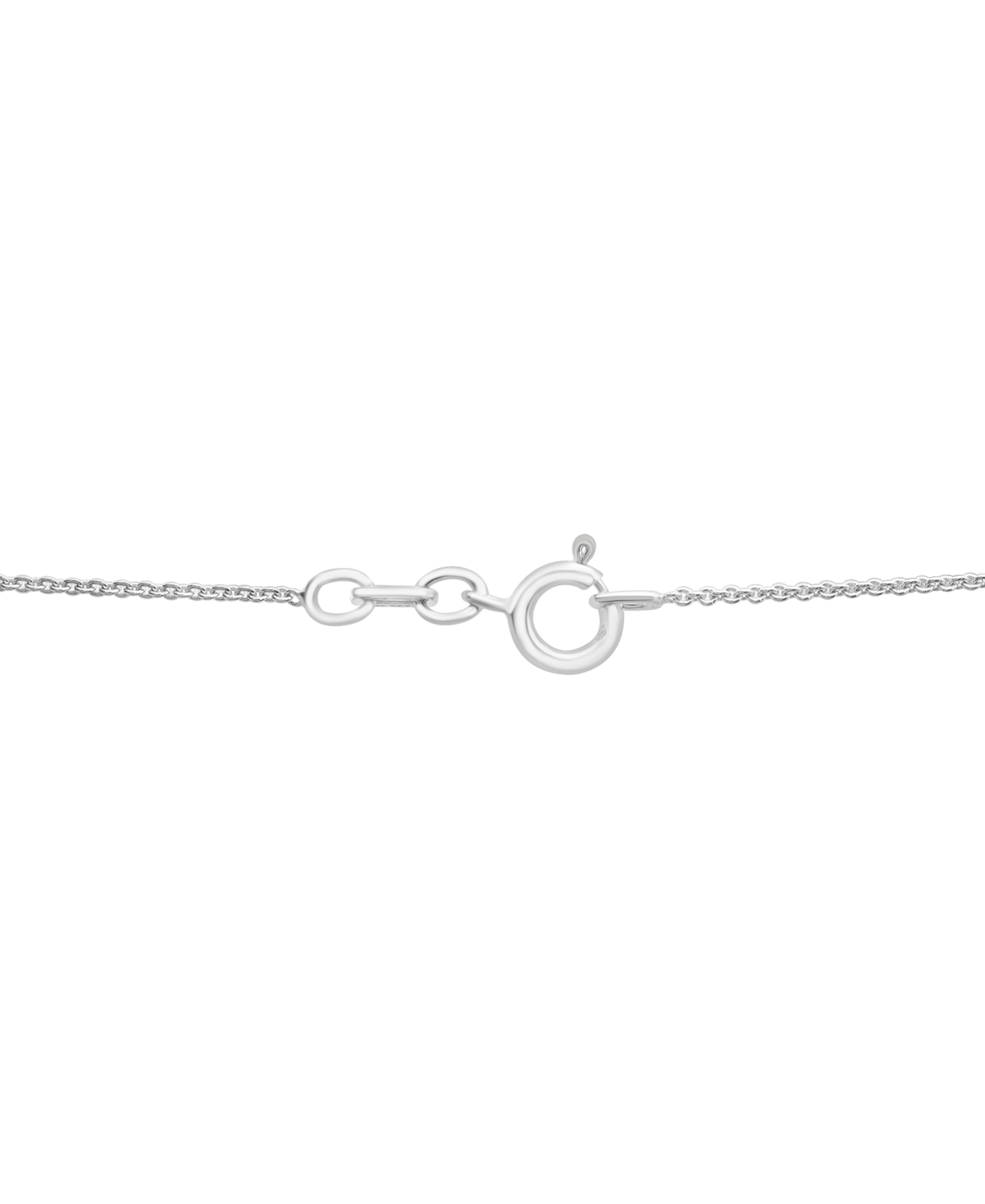 Macy's Diamond Heart 18" Pendant Necklace (1/4 Ct. T.w.) In Sterling Silver And 14k Gold-plate, Created For In Sterling Silver  Gold-plate
