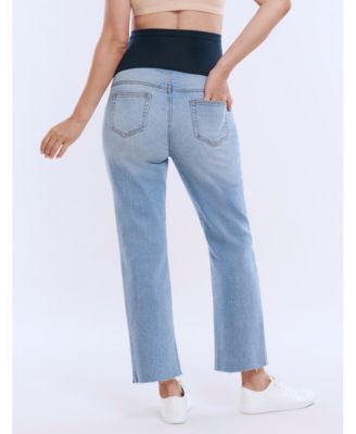 Women's Secret Fit Over the Belly Slim Straight Leg Jeans - Motherhood Maternity