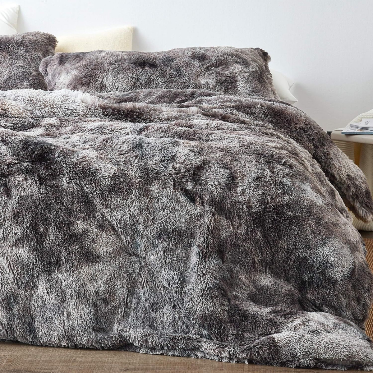 Are You Kidding - Coma Inducer Oversized Comforter Set - Gray Tie-Dye