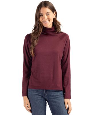 Women's Cutter and Buck Coastline Epic Comfort Recycled Funnel Neck