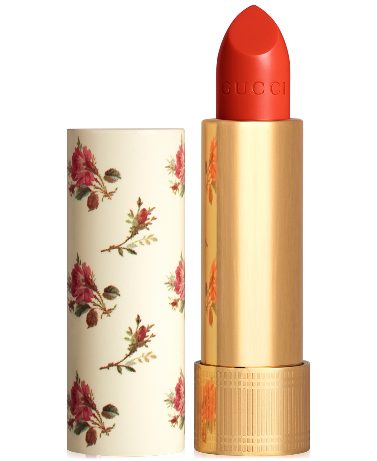Gucci Rouge A Levres Voile Sheer Lipstick In 302 - Agatha Orange