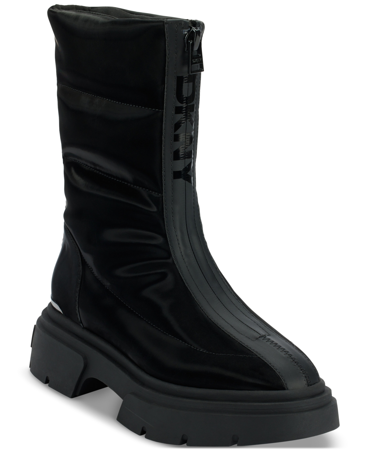 DKNY WOMEN'S FIZA ZIPPER BOOTS 