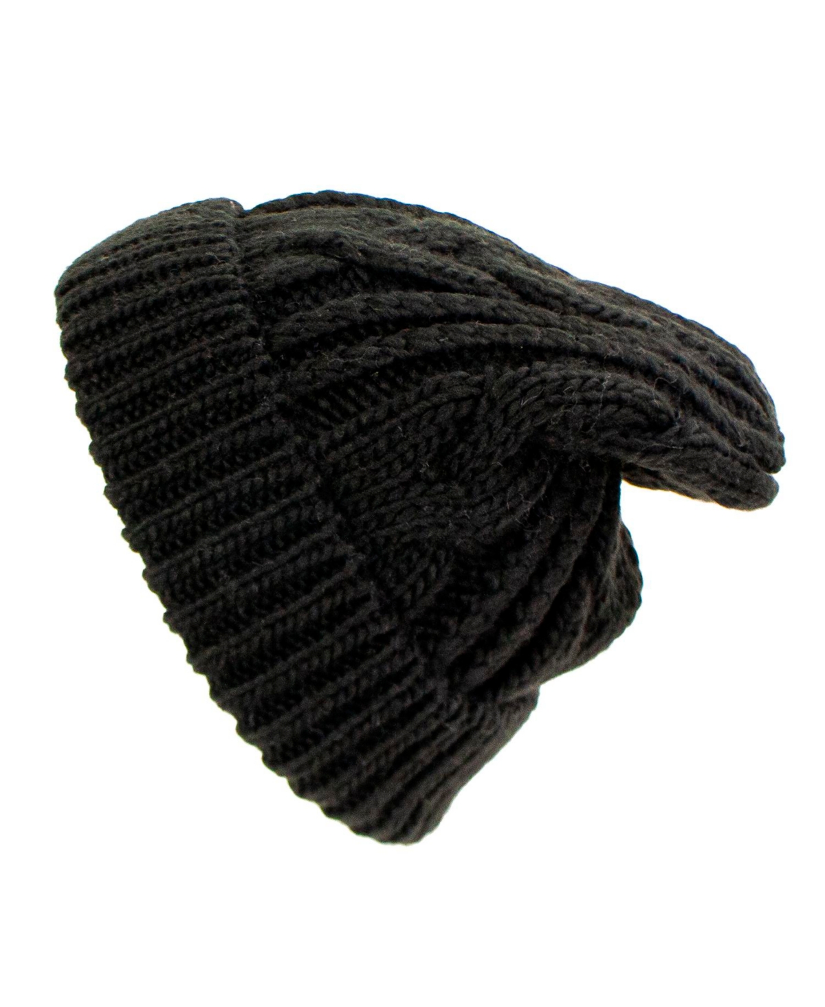 Kitzbuhel Acrylic Beanie Hat - Black