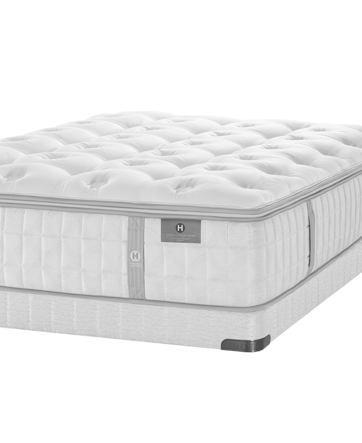 Hotel Collection by Aireloom Vitagenic Holland Maid Silver Luxury Plush ll Mattress Set - Queen, Created for Macy's