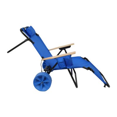 Streamdale 2-in-1 Beach Cart & Lounge Chair